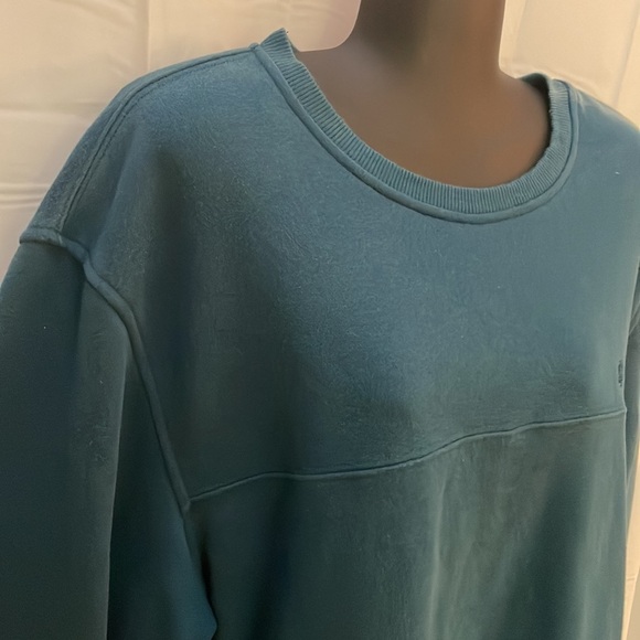 Vintage-pre 2004-XL IZOD fleece lined long sleeve crew neck pullover sweater - Picture 3 of 16